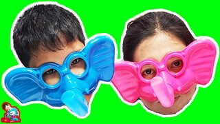 น้องบีม | รีวิวของเล่น EP253 | หน้ากากช้างคล้องห่วง