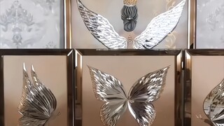「破碎玻璃做成的精美艺术品」