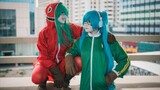 【VOCALOID】Russian doll cosplay scene photo