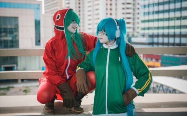 【VOCALOID】Russian doll cosplay scene photo