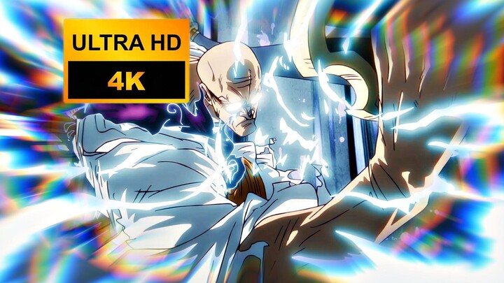 [𝟒𝐊𝟔𝟎𝐅𝐏𝐒] The Devil God descends! Mercury's Conqueror's roar tears Nika apart! The two giant demons 