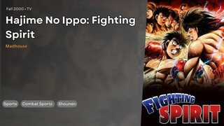 [EPISODE 13] Hajime No Ippo Season 1: Fighting Spirit (SUB INDO)