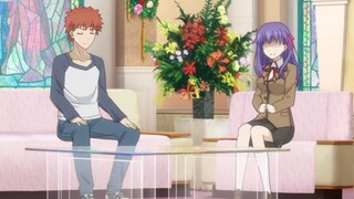 Program khusus teatrikal baru Magical Girl Illya: Kuro Sakura mengeluh kepada Shirou bahwa adegan as