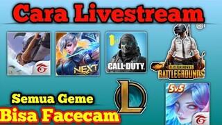 Cara live streaming game menggunakan android