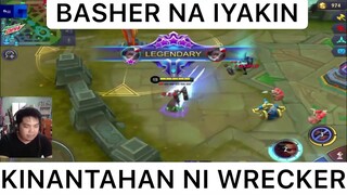 WRECKER PINAIYAK ANG BASHER HABANG KINAKANTAHAN