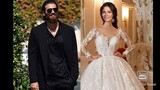 Can Yaman and Demet Ozdemir in a wedding