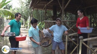 RA VƯỜN NƯỚNG CÁ LÓC ĐỒNG VỚI CƠM MẺ | Hội Ngộ Miền Tây - Tập 590