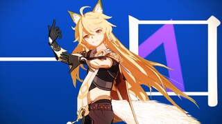 Saudara yang menumbuhkan ekor rubah adalah bintang lima terkuat!! [4K/Crazy Fox Sora/PV/Genshin Impa