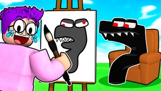 WE SPENT *$999,999,999 ROBUX* On ALPHABET LORE ART In ROBLOX STARVING ARTISTS!? (CRAZIEST ART EVER!)