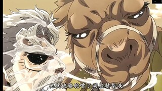 仗助老爹瞒着仗助在沙漠买了四匹骆驼
