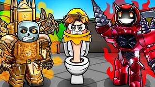 Goobers Play SKIBIDI TOILET BATTLEGROUNDS In Roblox