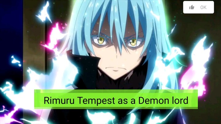Rimuru as Demon lord so 😈💓