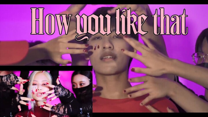 Rekayasa sempurna! Versi pria rekreasi MV “How You Like That” bikin BLACKPINK ingin gebuk (versi per