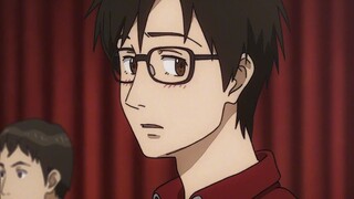 When I take off my glasses, my whole demeanor changes.