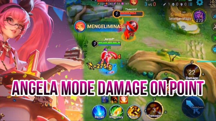 ANGELA MODE DAMAGE ON POINTS