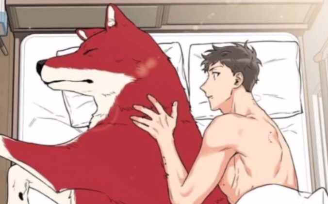 [Comic] It's so soft and fluffy, what the hell is this!!! I was attacked by a wolf last night???