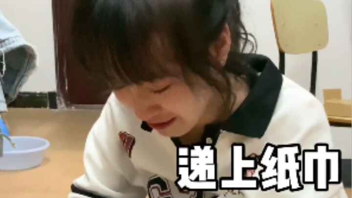 She cried so aggrieved, and I laughed so happily!!!