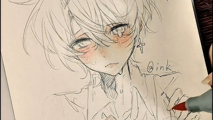 I want to draw handsome guys