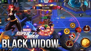 Black Widow | ASSASSIN Gameplay | MARVEL Super War