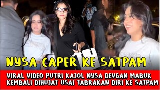 Heboh! Nysa Devgan Mabuk Sampai Tabrak Satpam, Netizen Kesal dan Sebut Kebiasaan