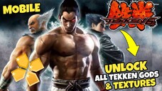 Tekken 6 for Android Mobile | Unlock All Tekken Gods & Textures | Ppsspp Emulator | Offline Tagalog