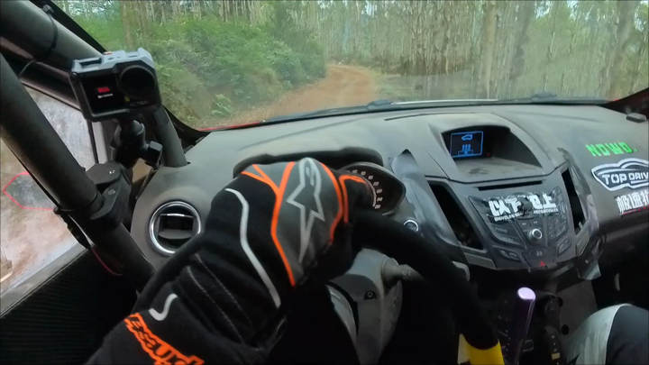 Để mọi người xem một đoạn đua rally không cắt ghép. Đây là trình độ khởi đầu của nhóm dẫn động cầu t