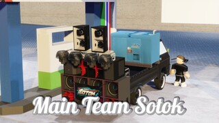 Mencoba Game Team Sotok Ngatur Sound System di Roblox