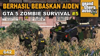 BEBASIN HACKER YANG TERTANGKAP - GTA 5 ZOMBIE SURVIVAL #642