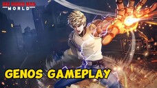 GENOS GAMEPLAY - ONE PUNCH MAN WORLD