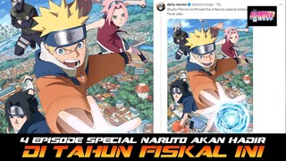 DIKONFIRMASI! 4 EPISODE SPECIAL NARUTO AKAN SEGERA HADIR DI TAHUN FISKAL INI!