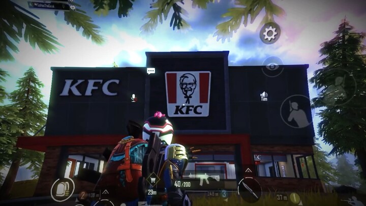 Jauh-jauh Perang, Cuma Mau Mampir ke KFC PUBG! 🍗🤣