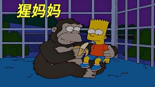 辛普森一家：巴特被猩猩挟持，从此便有了两个妈妈