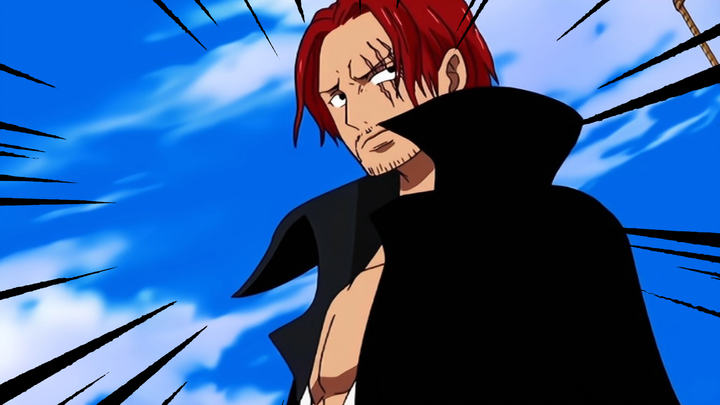 One Piece: Shanks berambut merah memburu wakil kaisar di depan wajahnya? Adegan terkenal di mana kai