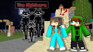 Escape From NIGHTMARE MONSTER in Minecraft!