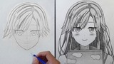 How to Draw SUMIREKO SANSHOKUIN [Oresuki] - Cara Menggambar Anime