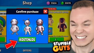 Stumble Guys SCHENKT UNS METALL SKIN! 😍