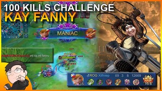 MAYHEM MODE 100 KILLS CHALLENGE KAY FANNY!