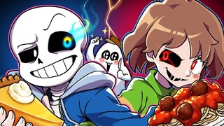 [GHS Animation] The foodie GHS accidentally fell into the world of Undertale, but what greeted him w