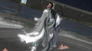 [Jian San MMD] Two little fairy boys dance together under the rain with umbrellas and pianos [Nakata