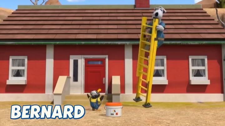 BERNARD BEAR || PAINT THE HOUSE - CARTOON CHILDREN