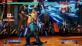 KOF15　チャンピオン　ラルフ　クイック馬乗りバルカンコンボ