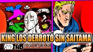 KING DERROTÓ A UNOS ASESINOS SIN LA AYUDA DE SAITAMA OPM