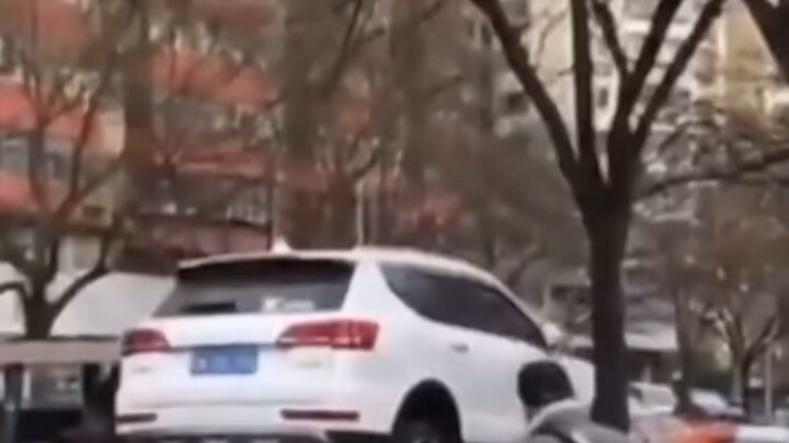 The driver never saw it coming—how on earth did he end up parked illegally?