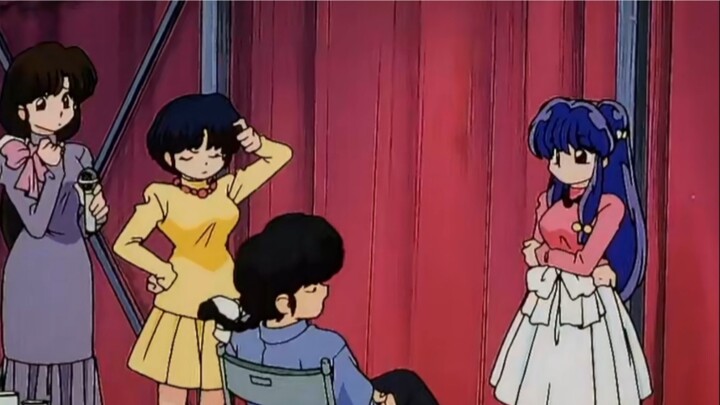 Ranma: Real men don't sing karaoke! Ranma 1/2 Music: Anime voice actor group DoCo "Same Romance"