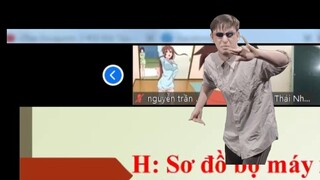 Meme vlog : học trực tuyến