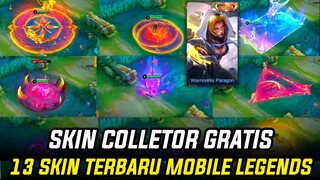 SKIN COLLETOR GRATIS!! BOCORAN 13 SKIN BARU MOBILE LEGENDS YANG AKAN DATANG, SKIN KINSIN DENSETSU