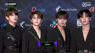 [UNINE] บอยแบนด์จีนโชว์สเตจเปิดตัวเดบิวต์ เพลง "Set it off " ของMnet Asian Music Awards