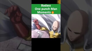 Badass anime moments 🔥One Punch Man #shorts #anime #saitama
