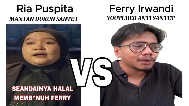 Asal Usul Drama Ferry Irwandi Dan Ria Puspita Mantan Dukun Santet...