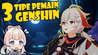 3 Tipe Pemain Genshin! Yang manakah kamu?